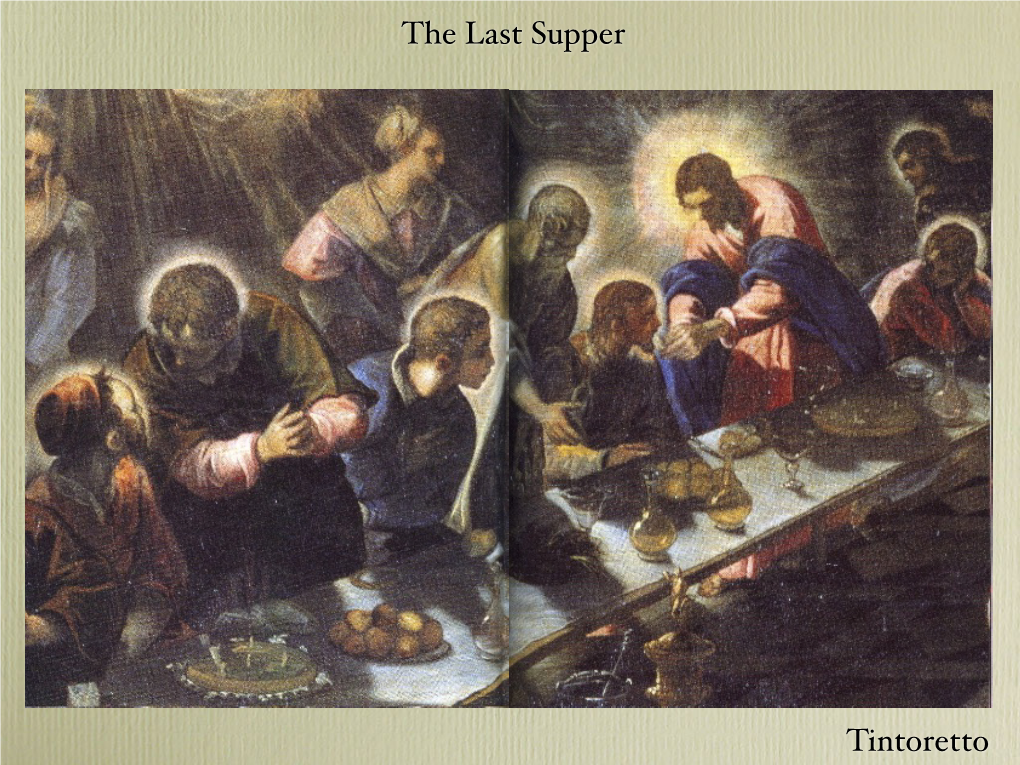 Tintoretto the Last Supper