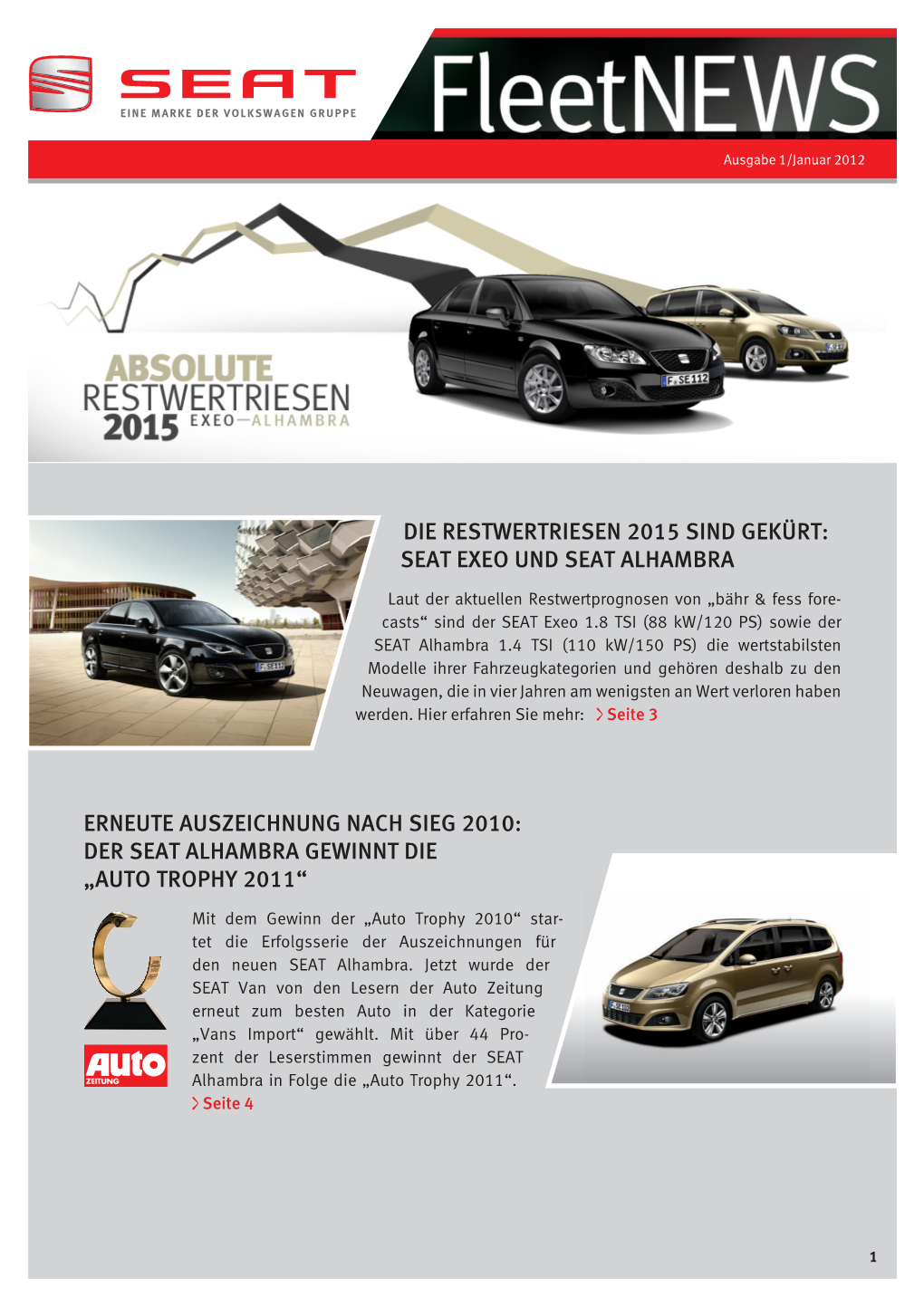 SEAT Fleetnews (Januar2012)