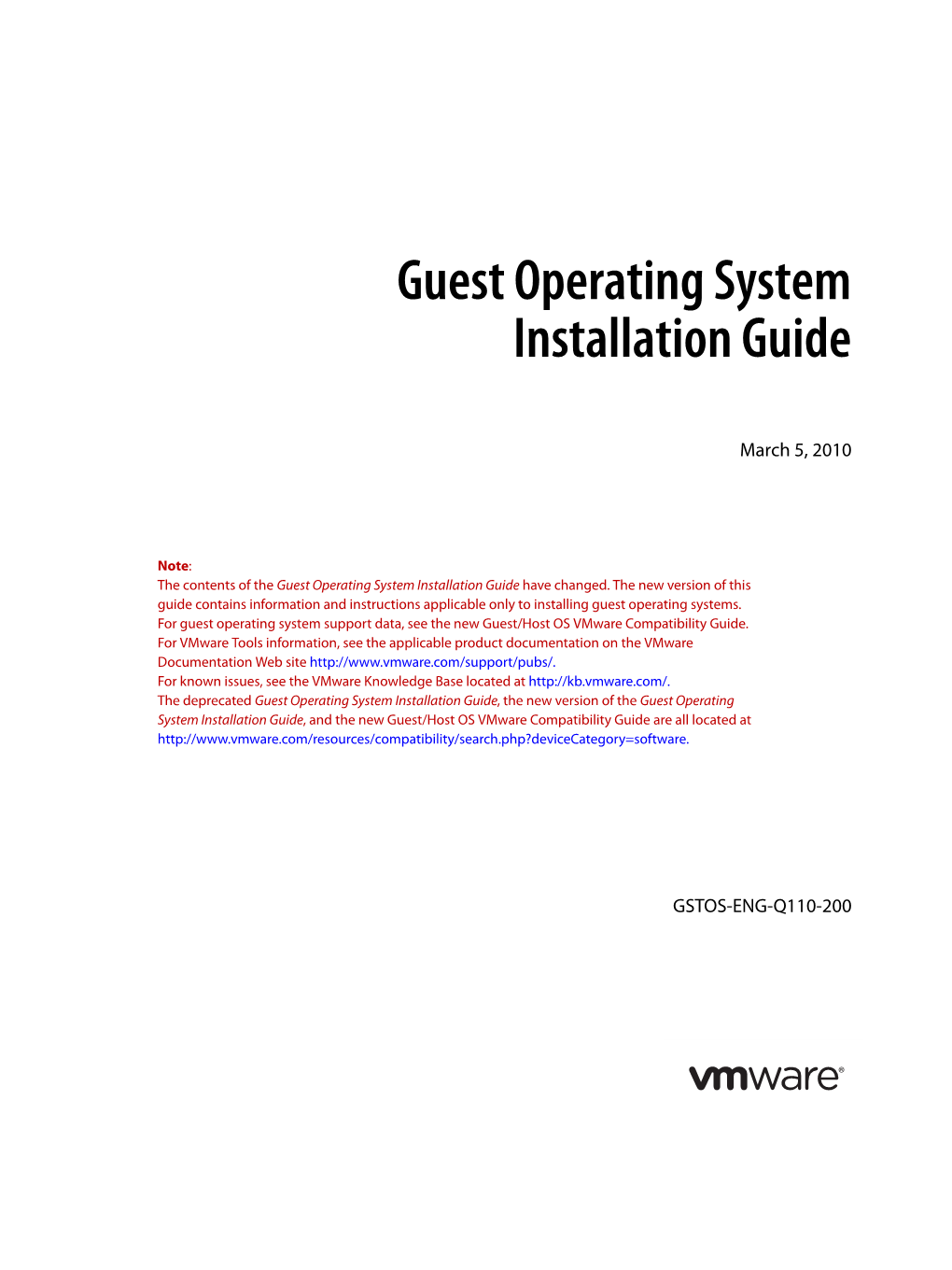 Guest Operating System Installation Guide