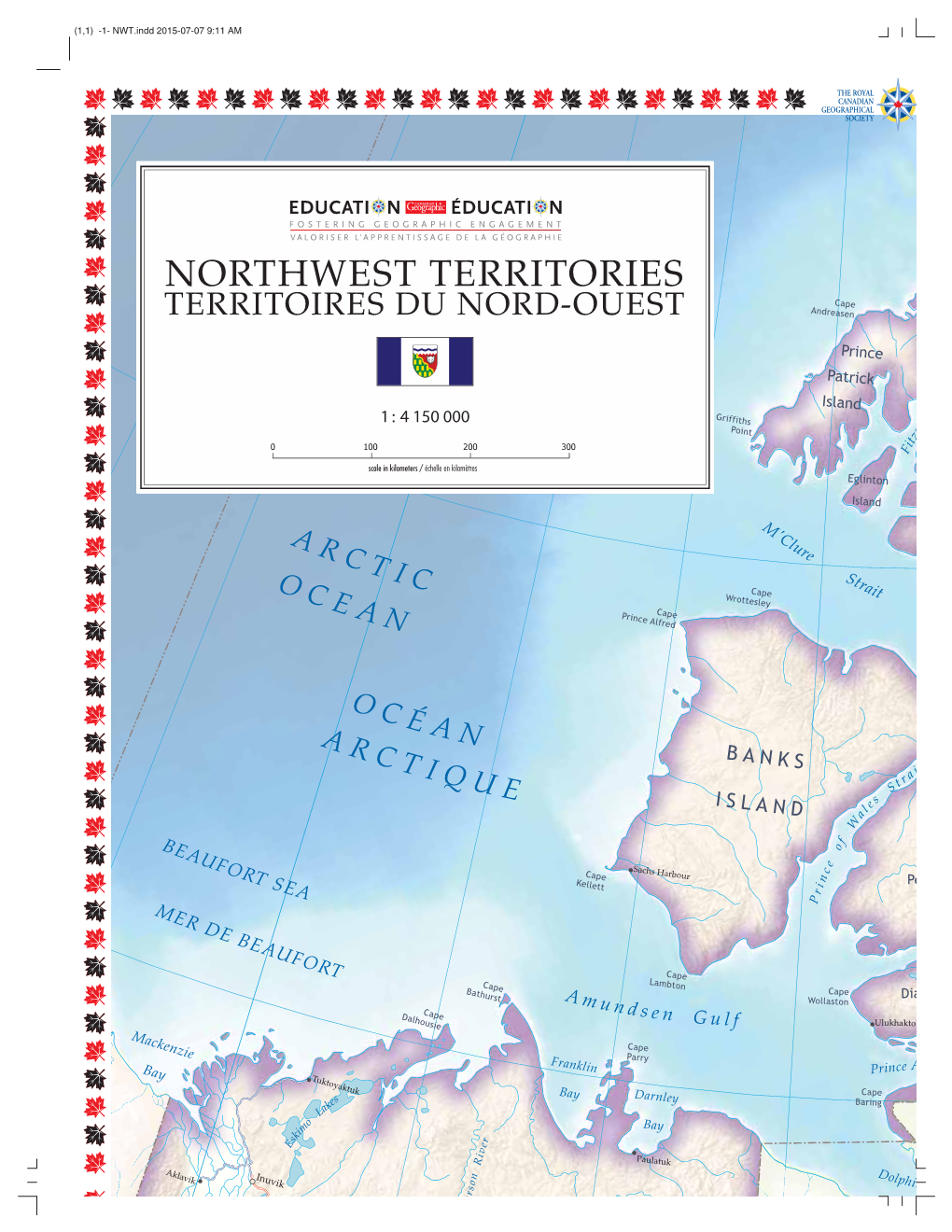 NORTHWEST TERRITORIES Cape TERRITOIRES DU NORD-OUEST Andreasen