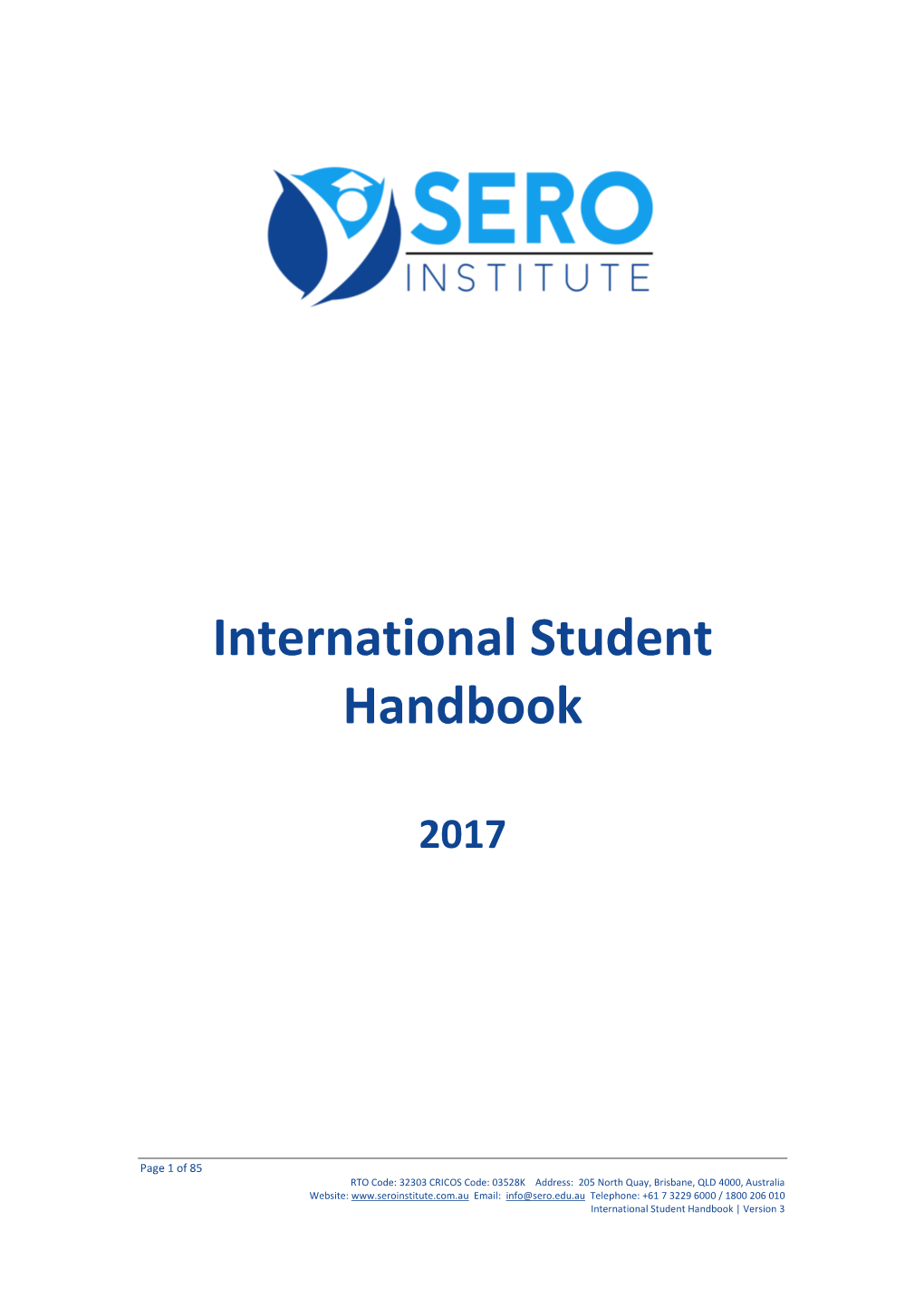 Ntrnational Student Handbook