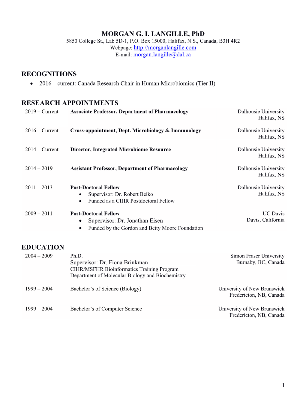 Langille-CV.Pdf