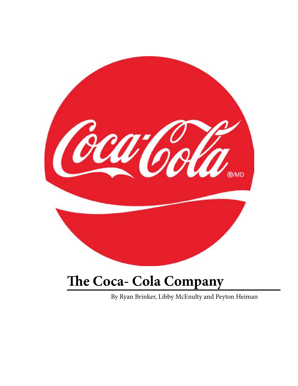The Coca- Cola Company