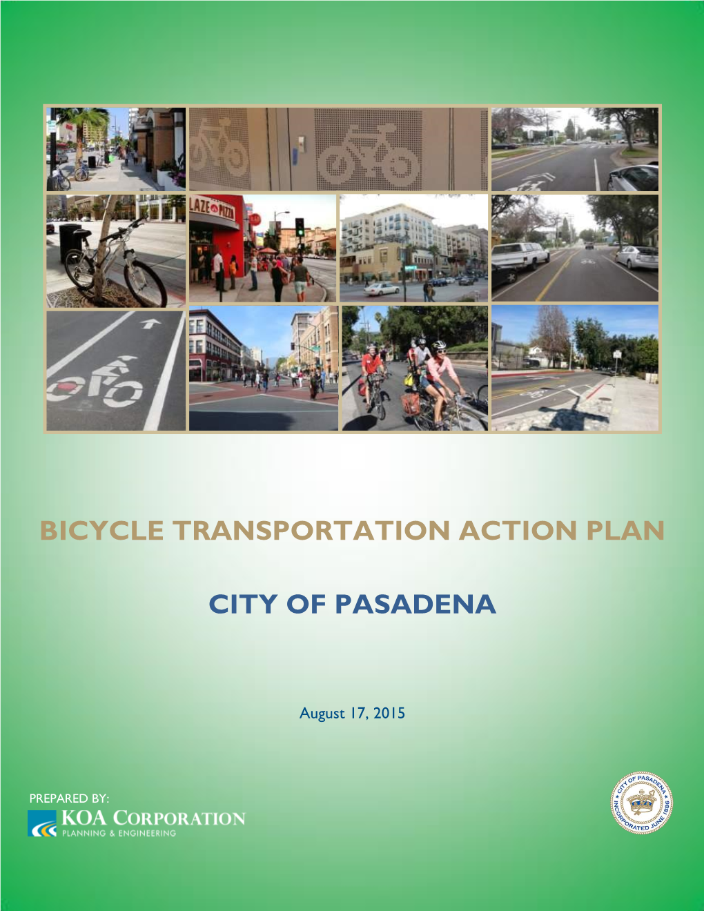 Bicycle Transportation Action Plan