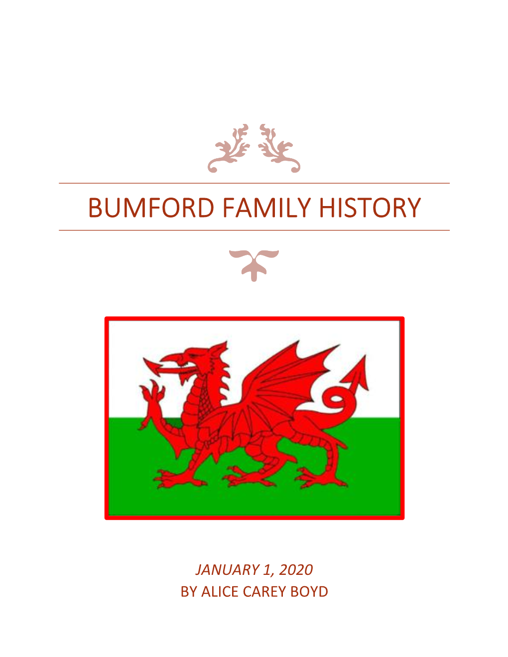 Bumford Family History