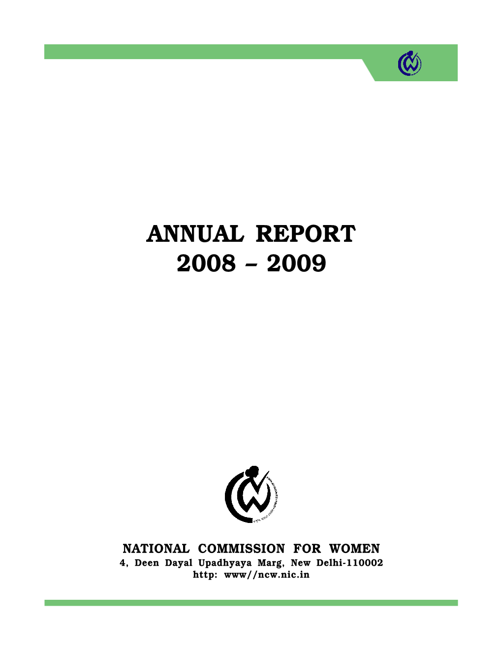 Annual Report 2008 – 2009