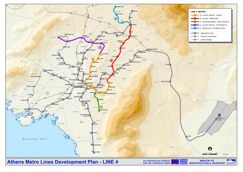 Athens Metro Lines Development Plan - LINE 4 and the EUROPEAN UNION INFRASTRUCTURE & TRANSPORT