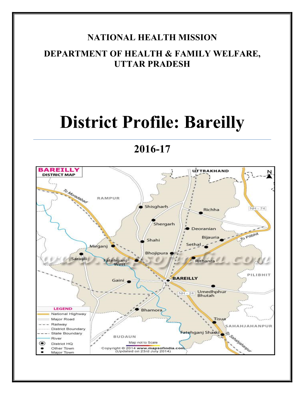 District Profile: Bareilly