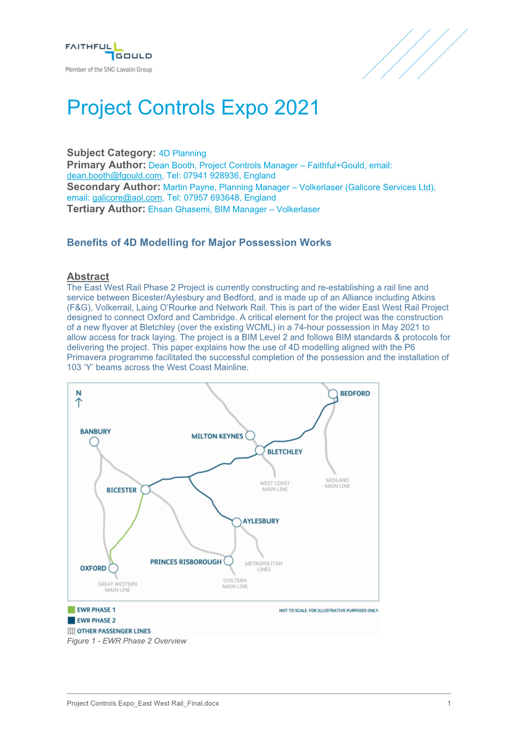 Project Controls Expo 2021
