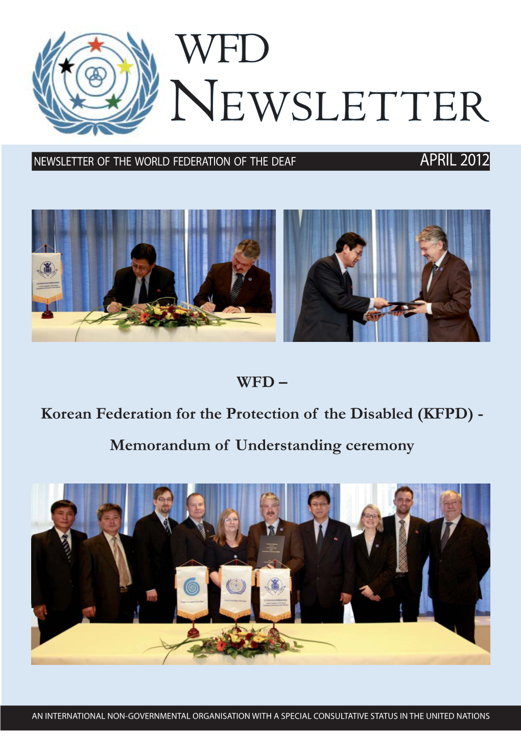 WFD Newsletter April 2012.Indd