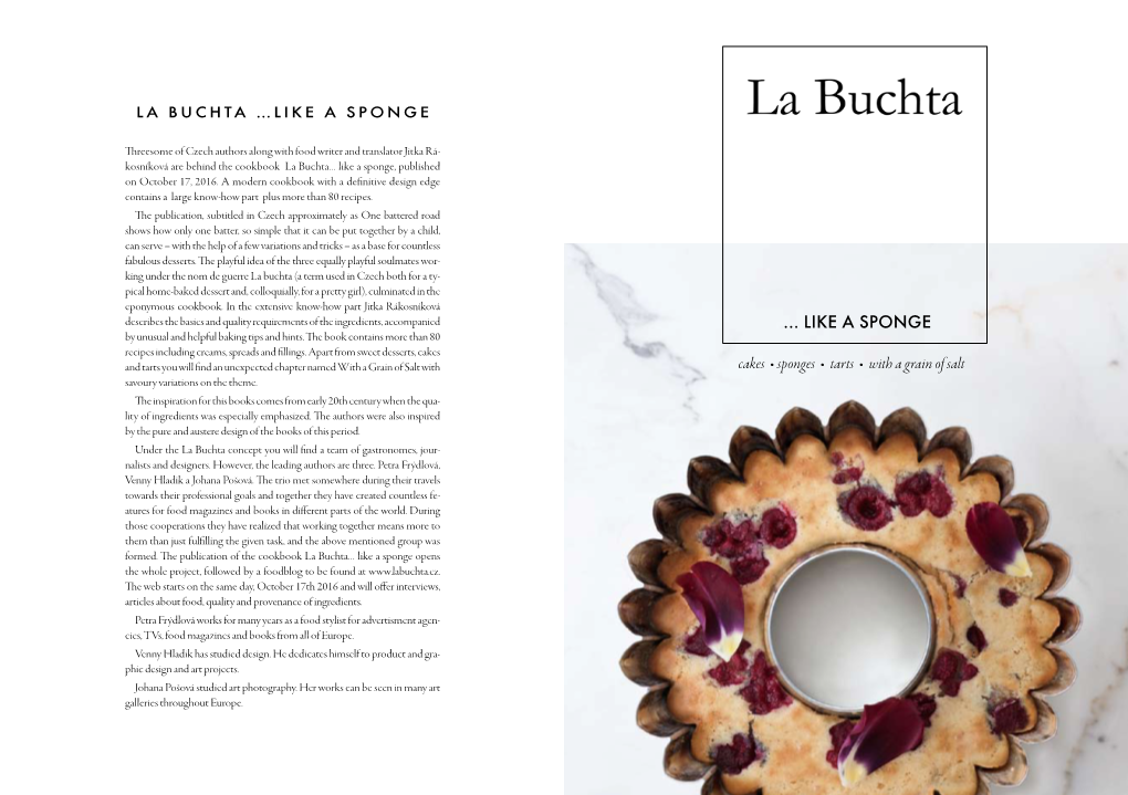 La Buchta …Like a Sponge