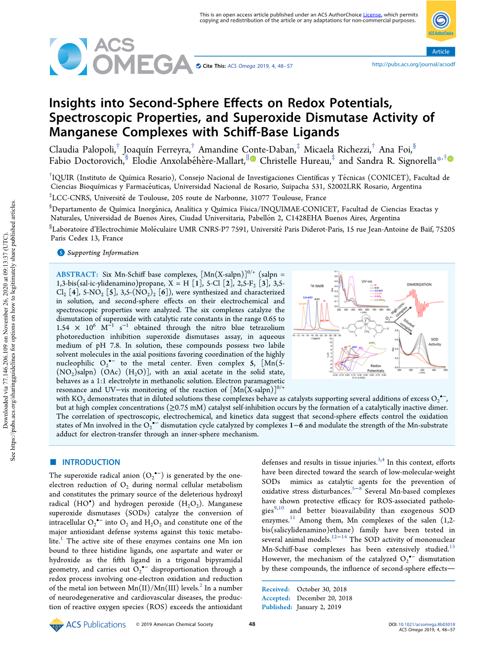 Insights Into Second-Sphere Effects on Redox Potentials, Spectroscopic