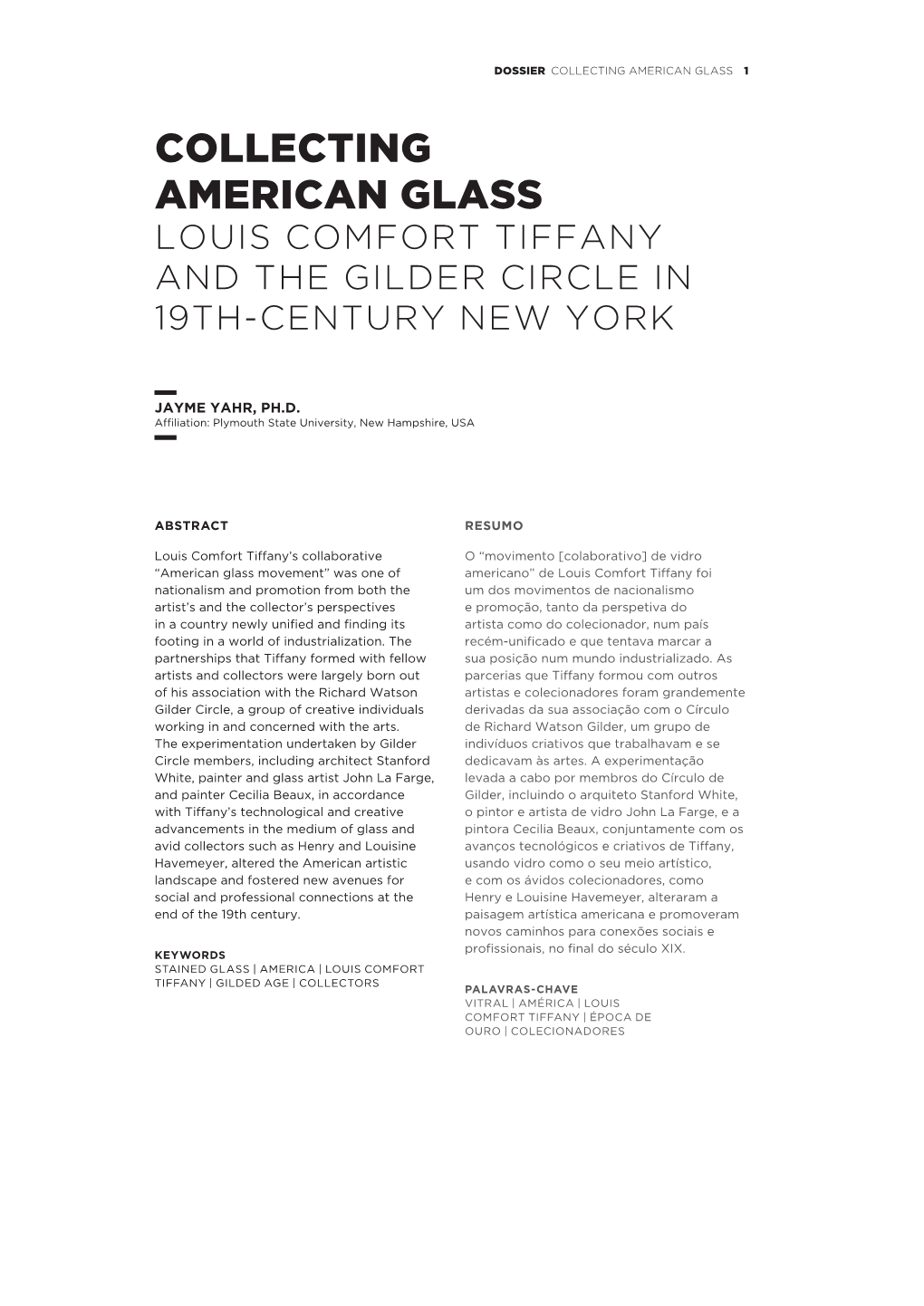 Collecting American Glass 1