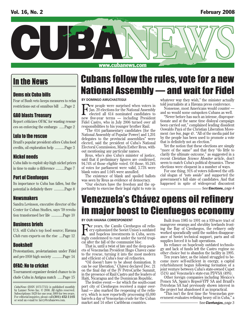 Cubans Follow the Rules, Vote for a New National