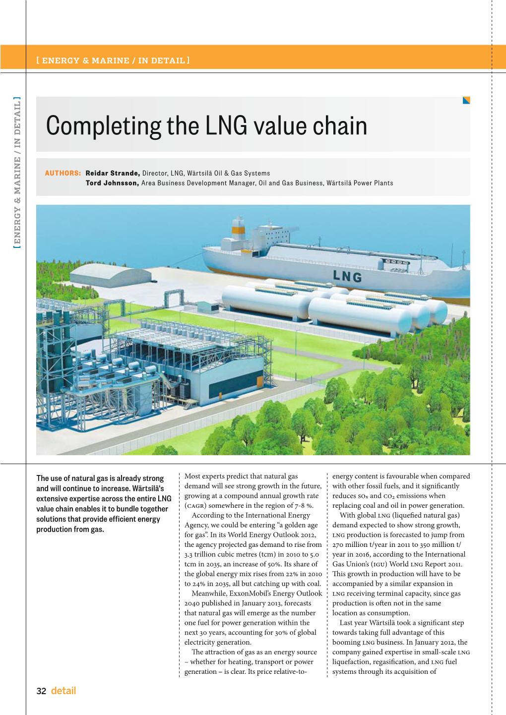 Completing the LNG Value Chain