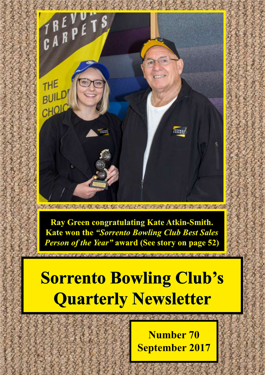 Sorrento Bowling Club's Quarterly Newsletter