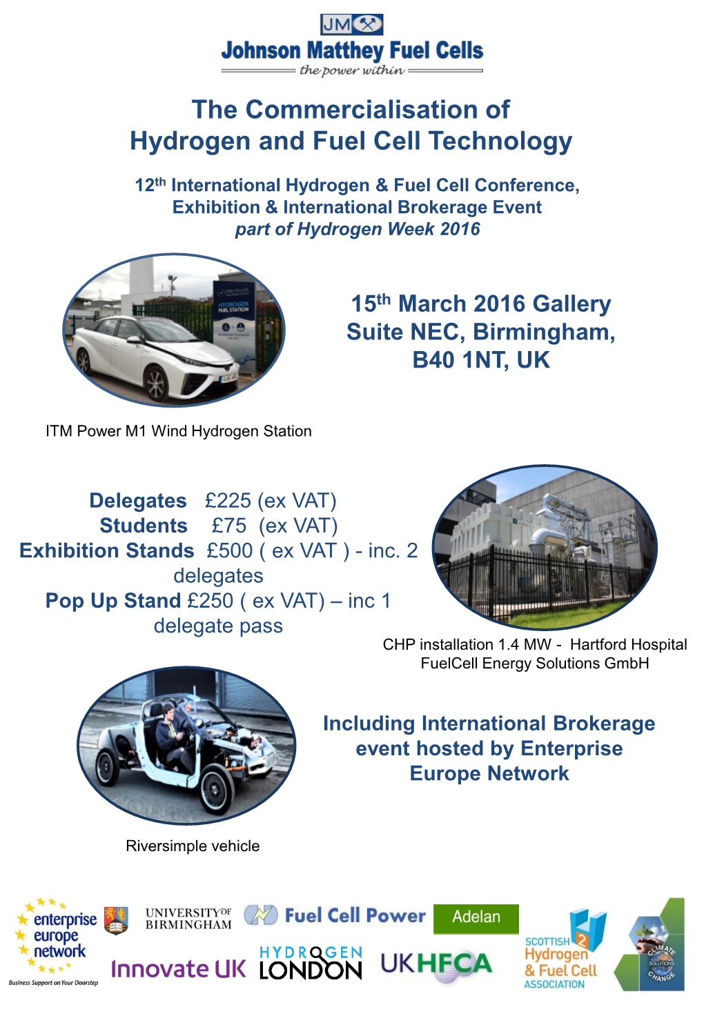 11Th International Hydrogen & Fuel Cell Conference, Exhibiting And