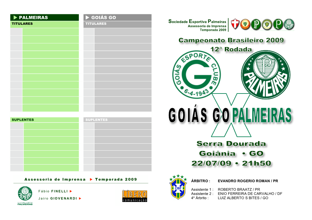 Palmeiras Goiás Go
