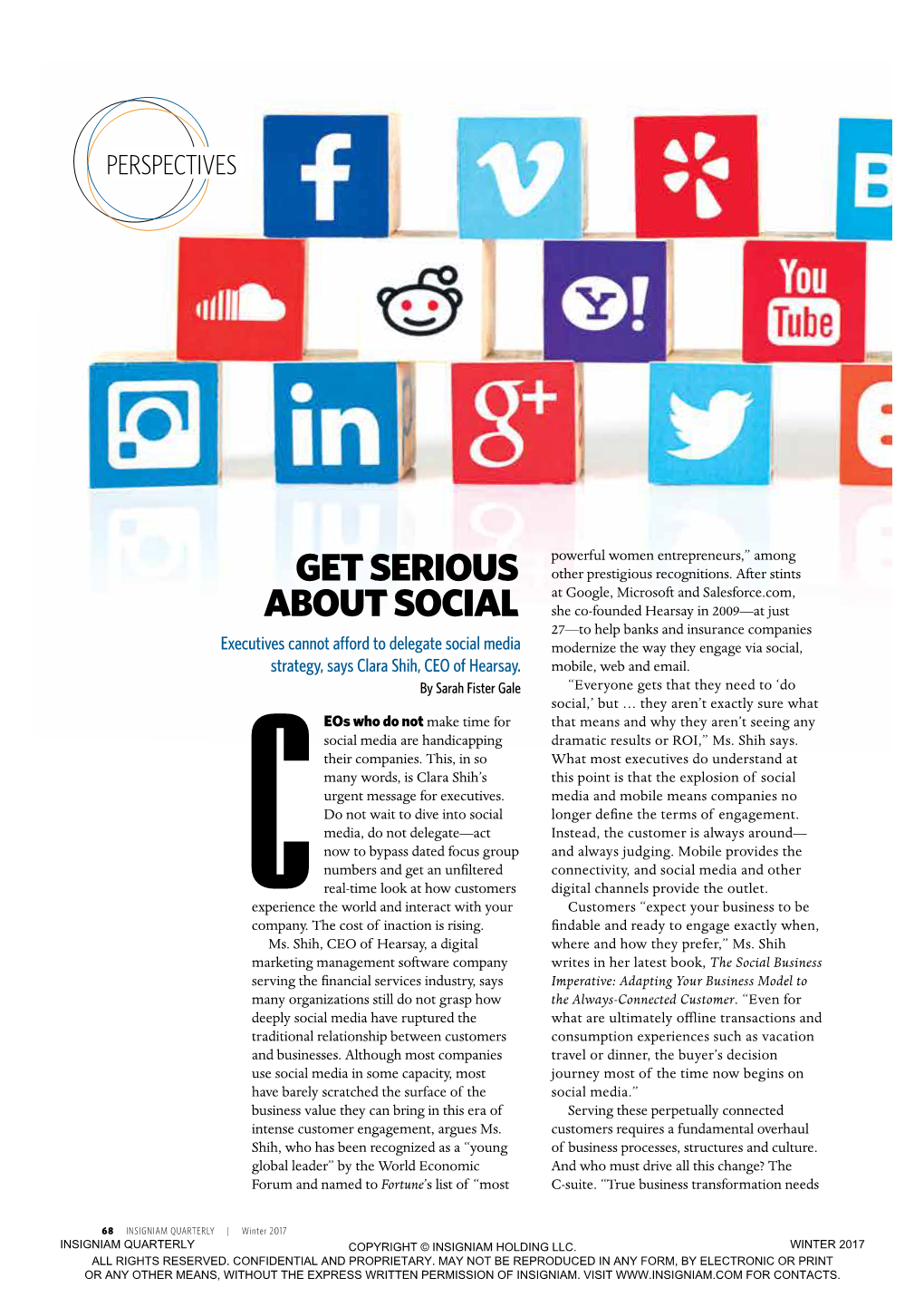 Get Serious About Social