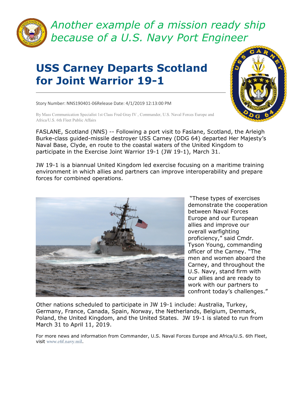 USS Carney (DDG