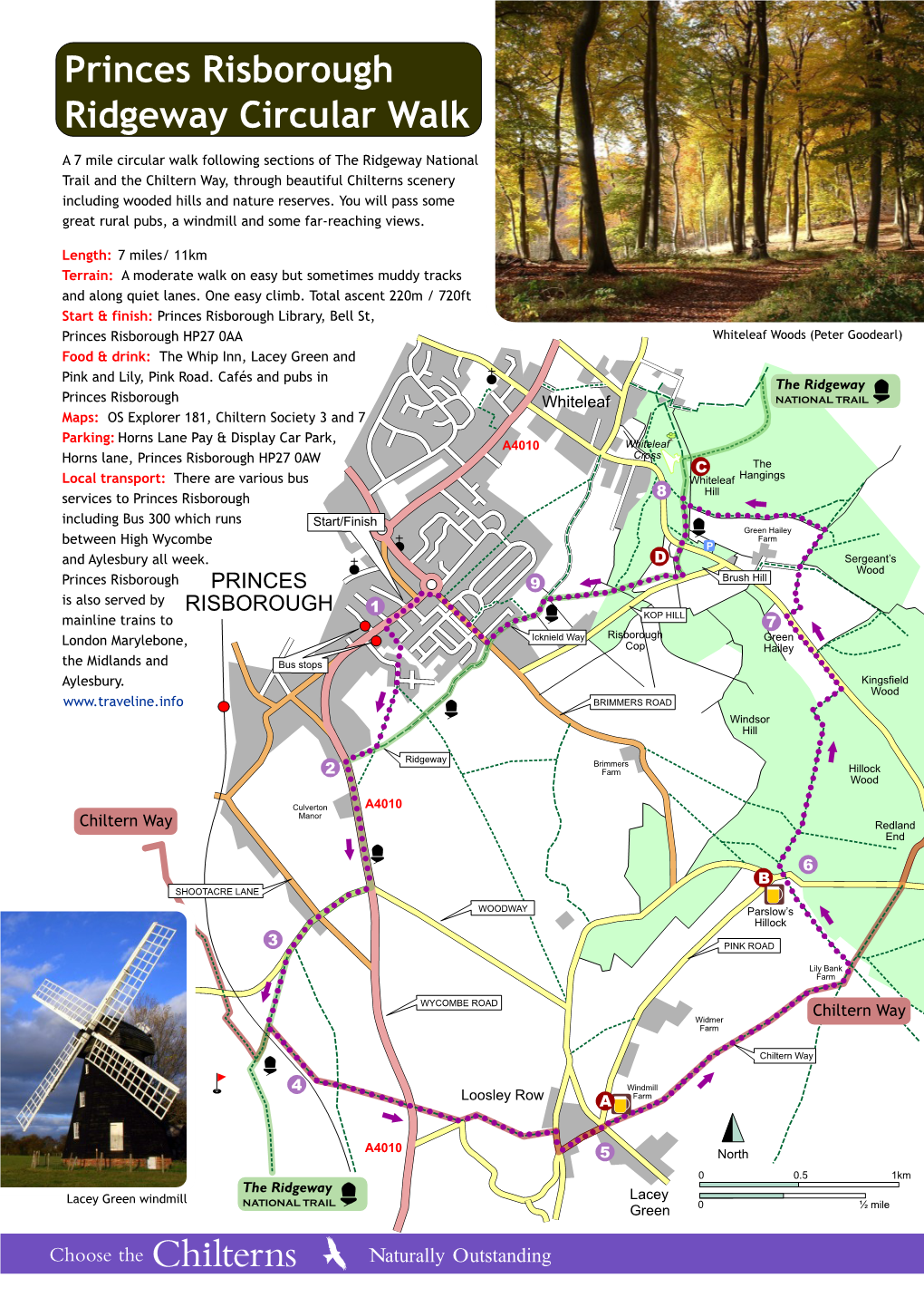 Princes Risborough Ridgeway Circular Walk