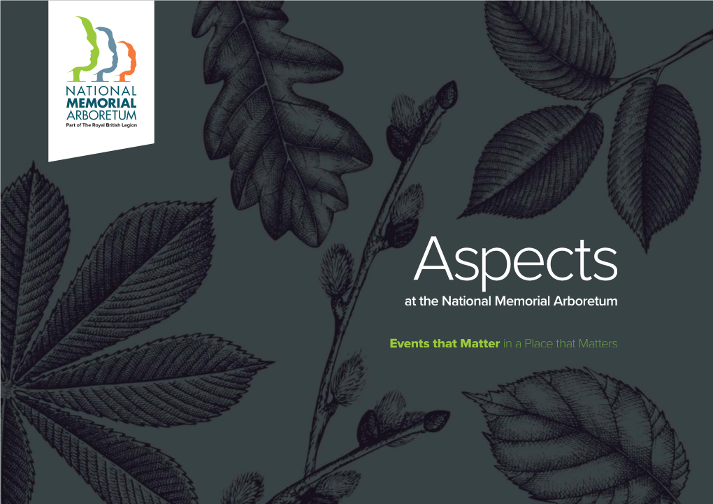 Aspects Events Brochure