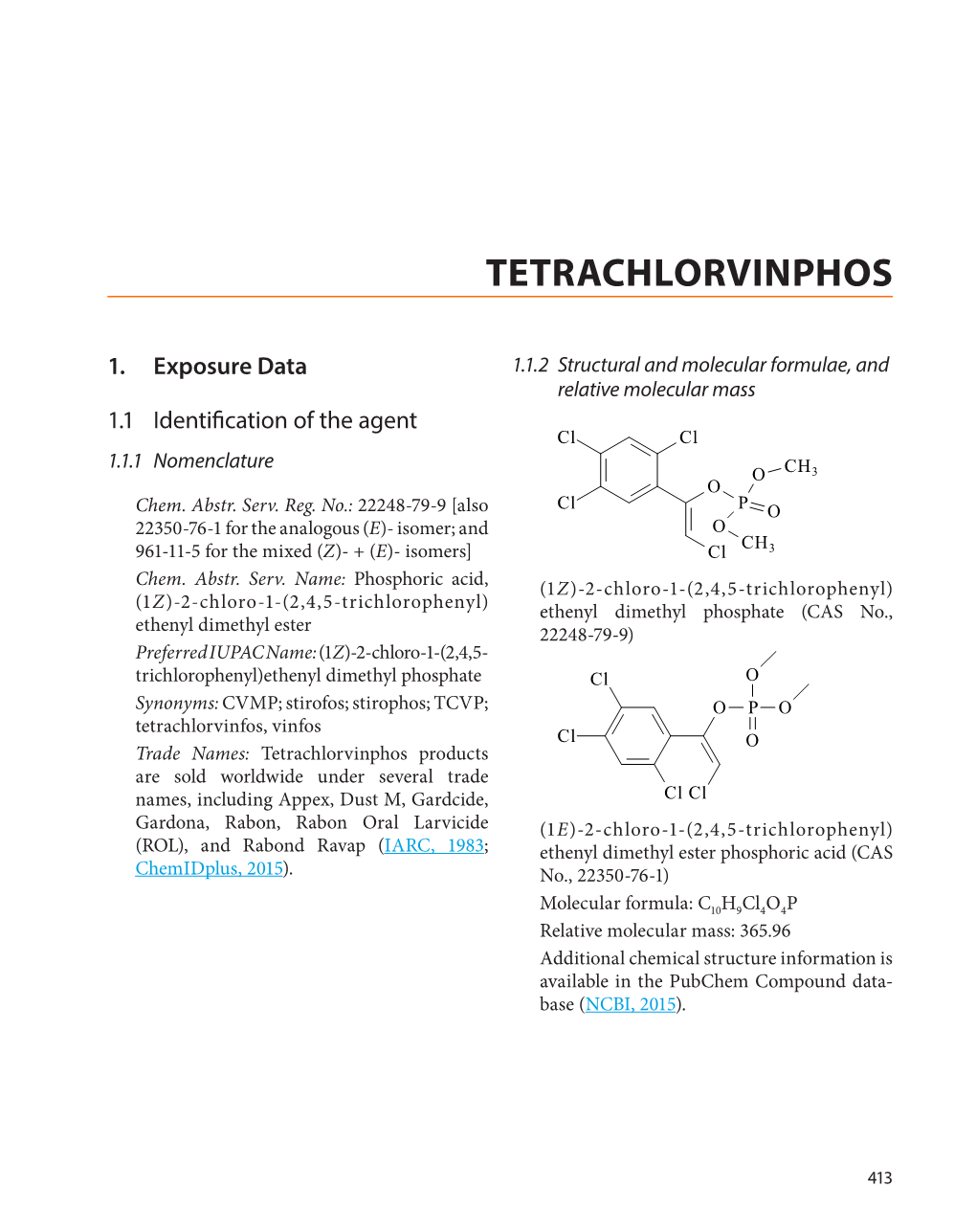 Tetrachlorvinphos