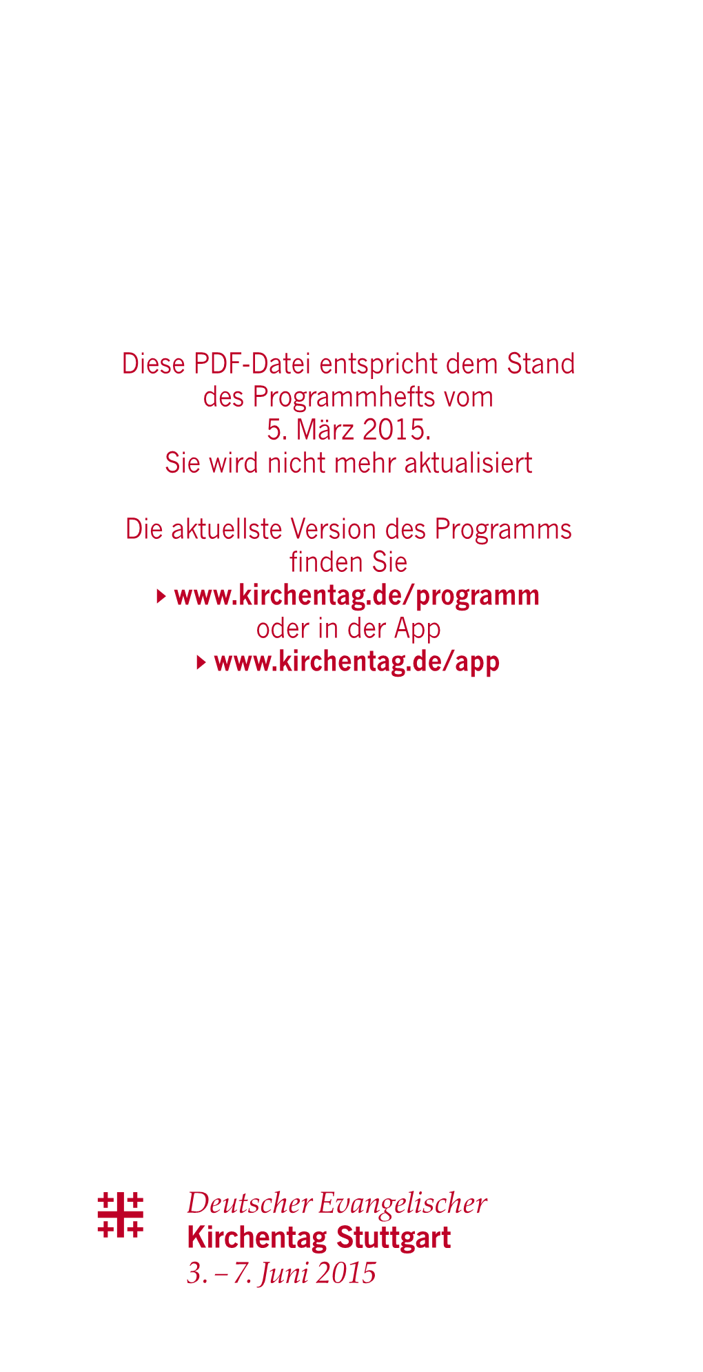 Diese PDF-Datei Entspricht Dem Stand Des Programmhefts Vom 5