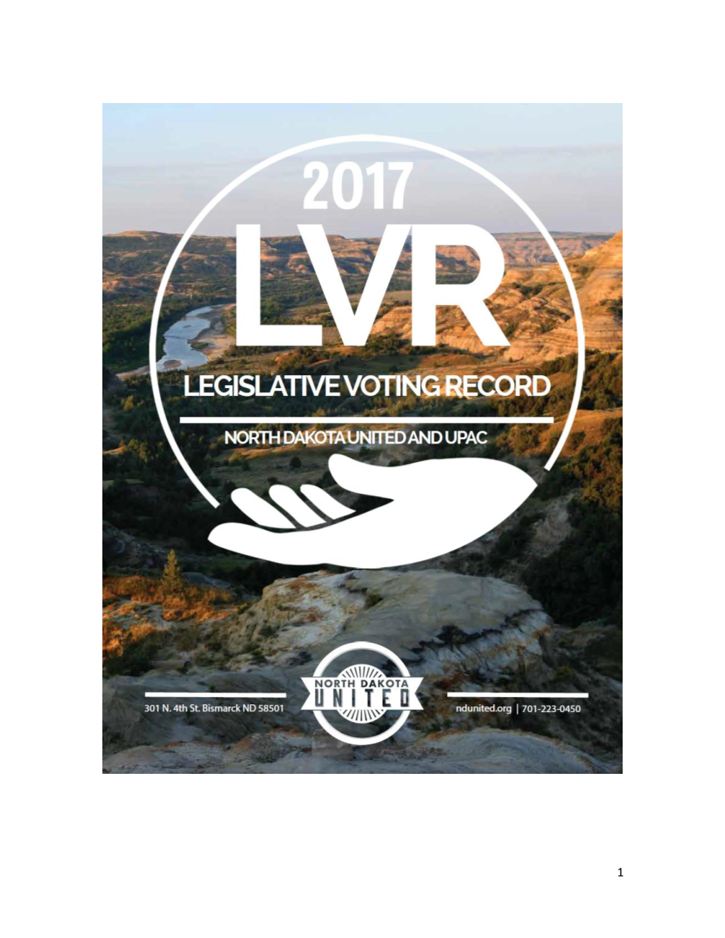 2017-NDU-Legislative-Voting-Record