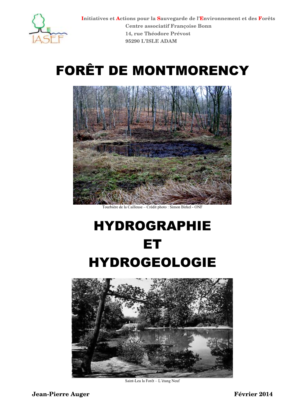 Forêt De Montmorency Hydrographie Et