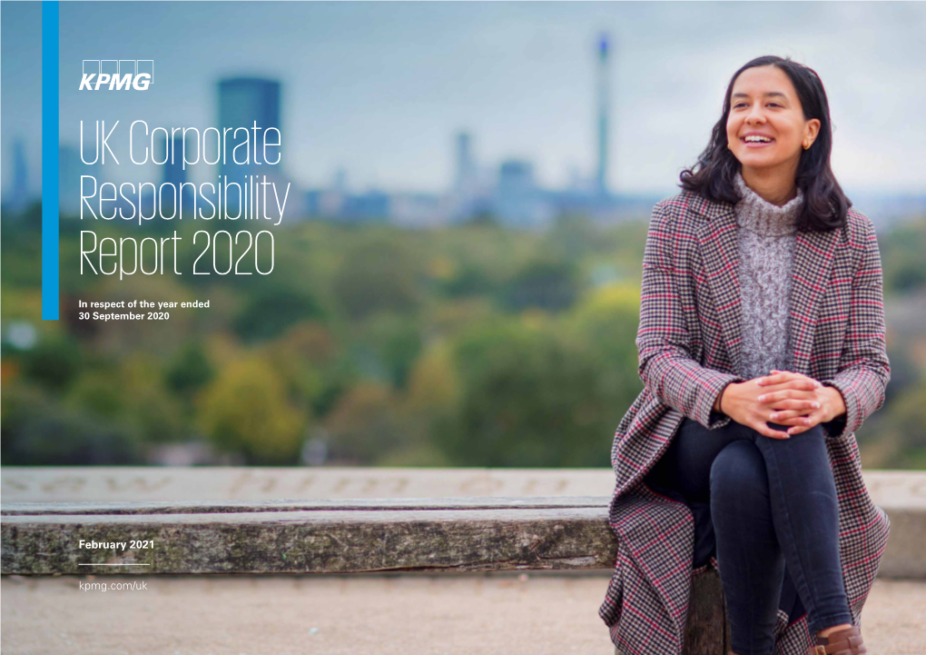 UK Corporate Responsibility Report 2020