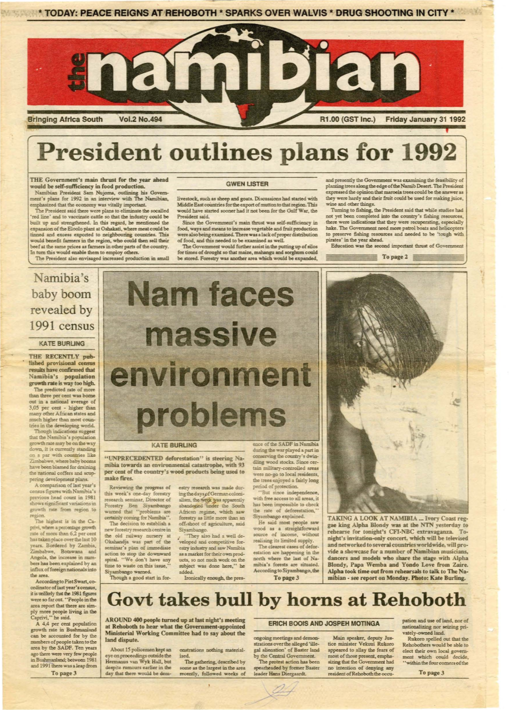 31 January 1992