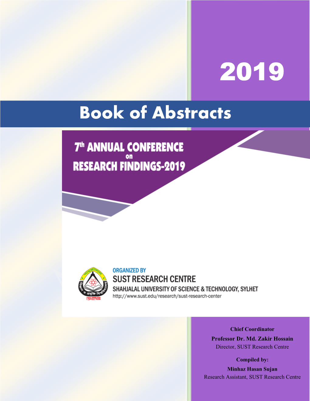Book of Abstracts for 7Th Annual Conference 2019.Pdf