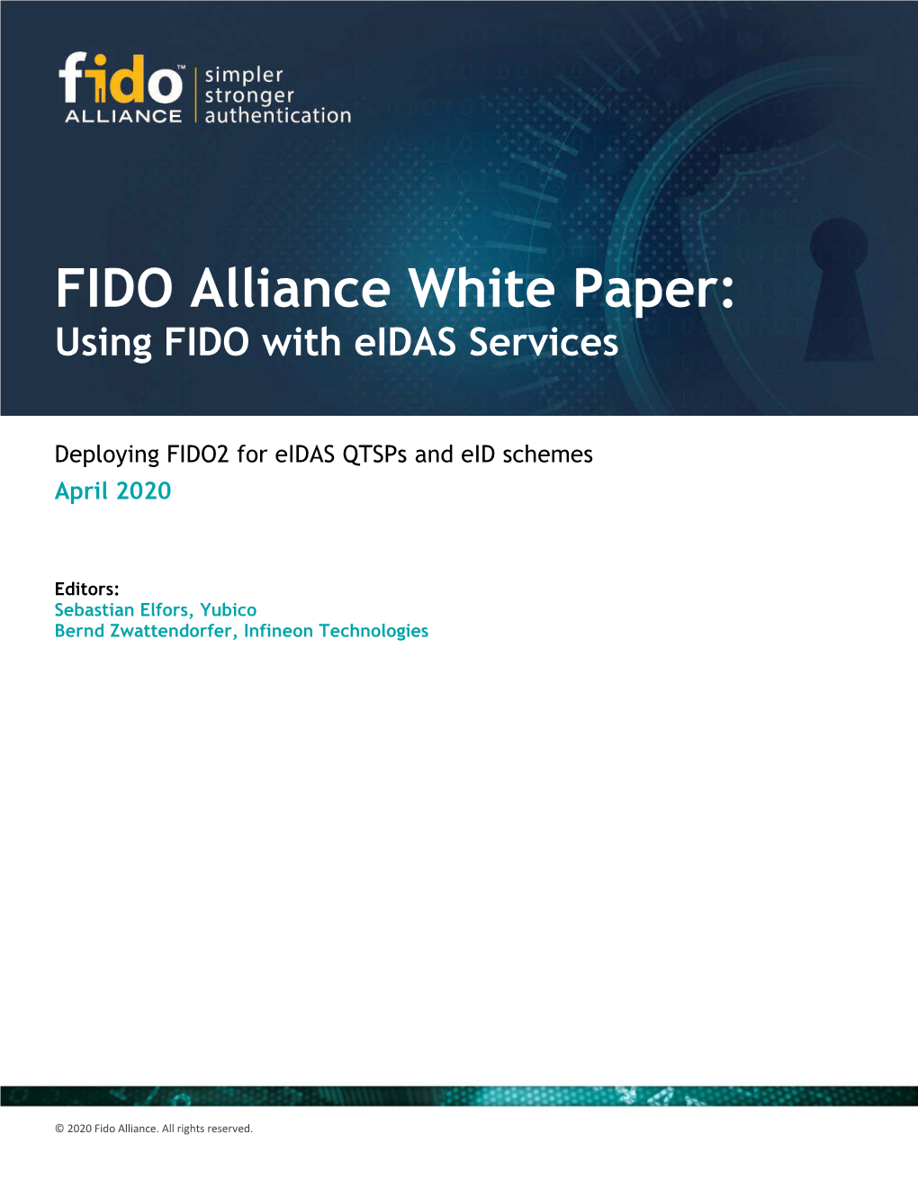 FIDO for Eidas White Paper