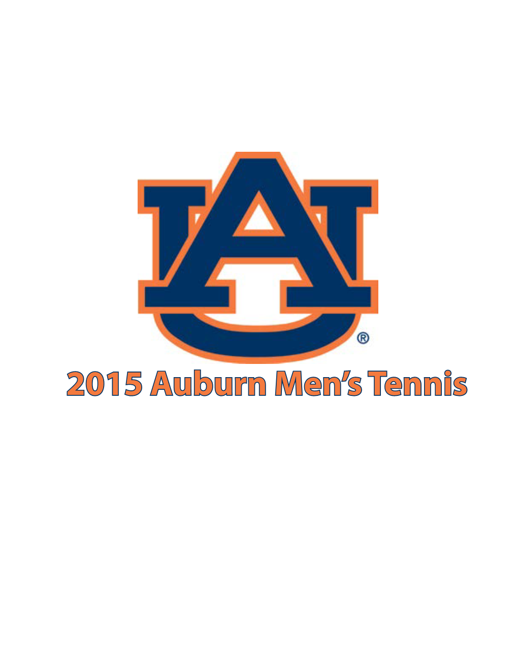 2015 Auburn Men's Tennis