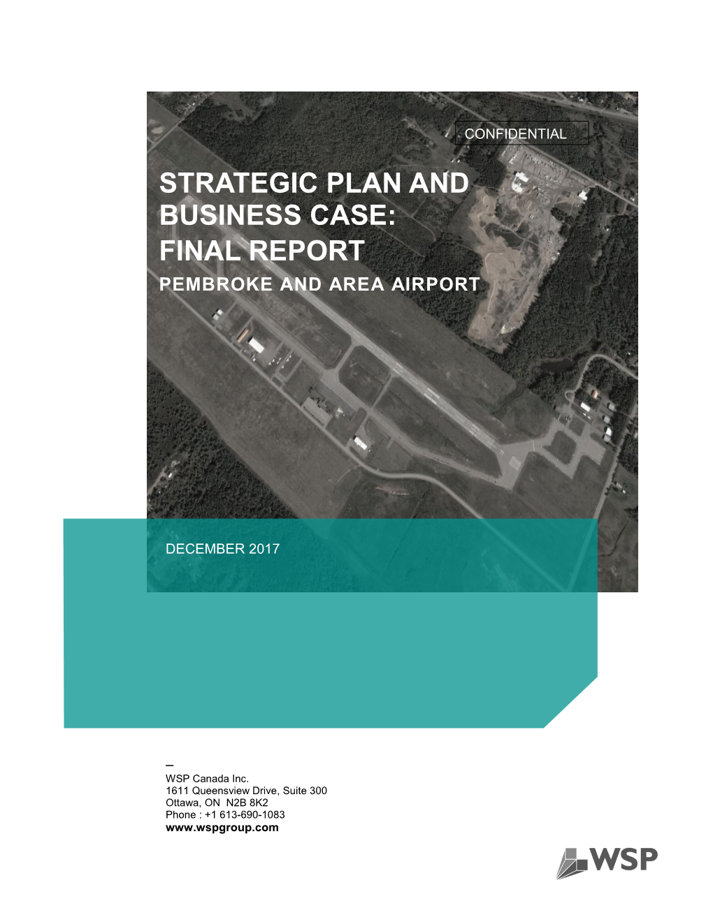 Strategic Plan and Business Case: Final Report Pembroke and Area Airport