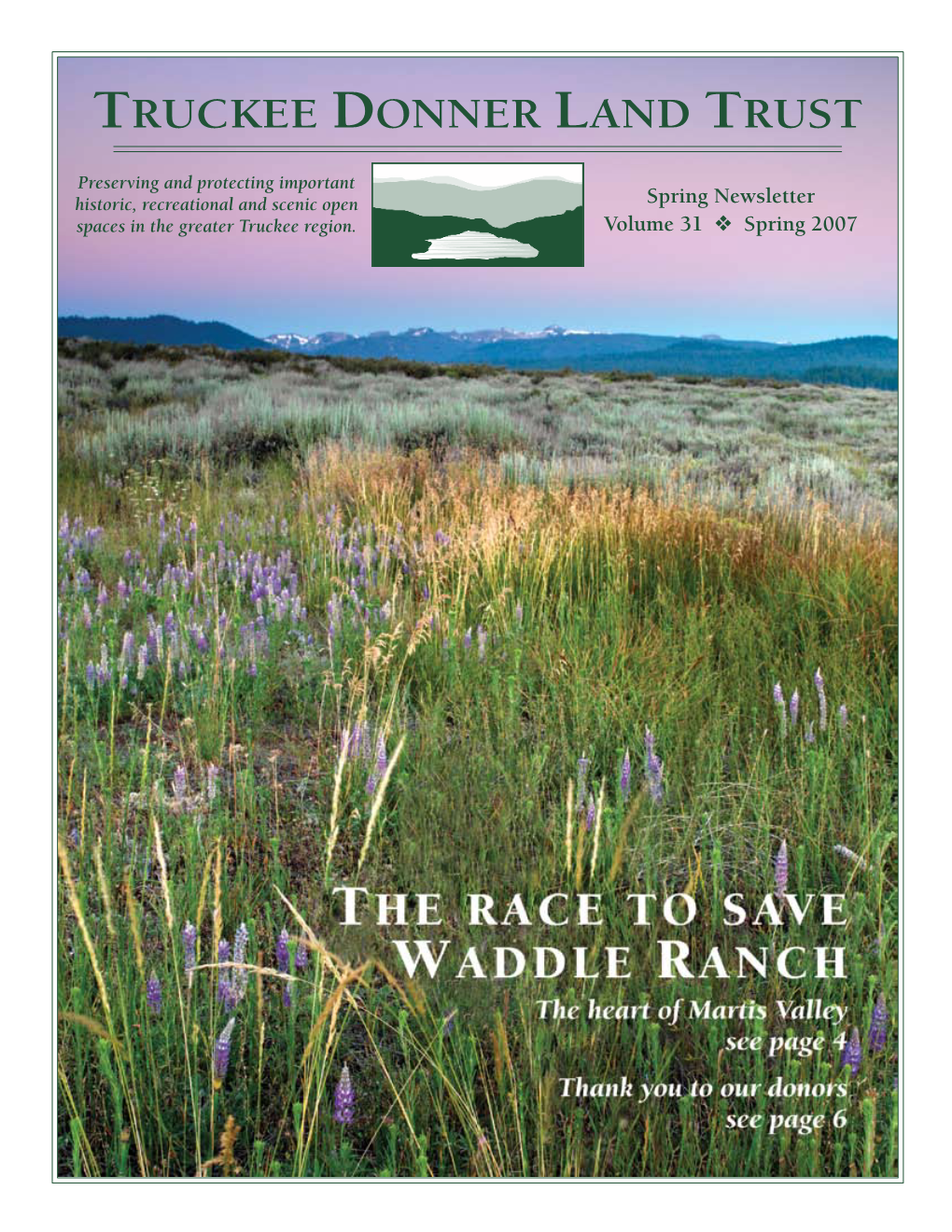 Volume 31, Spring 2007