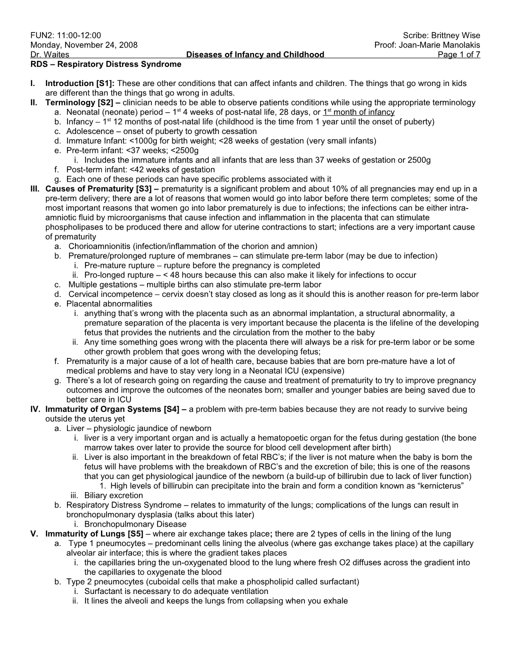 Dr. Waites Diseases of Infancy and Childhood Page 4 of 7