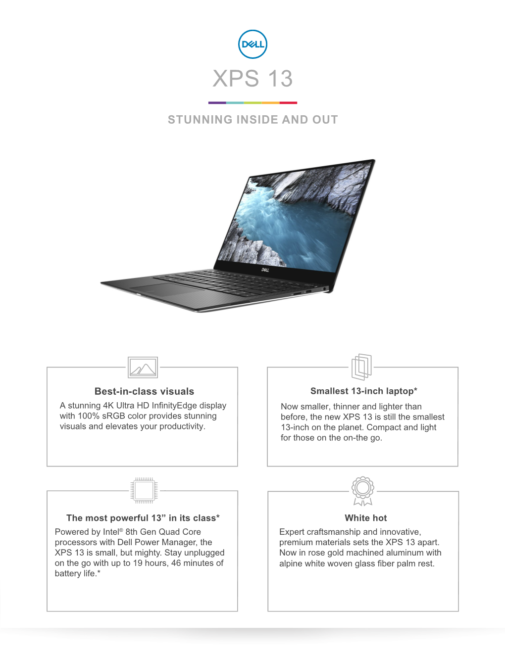 XPS 13 9370 Spec Sheet