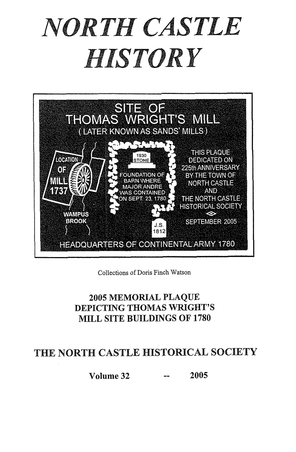 North Castle History Volume 32