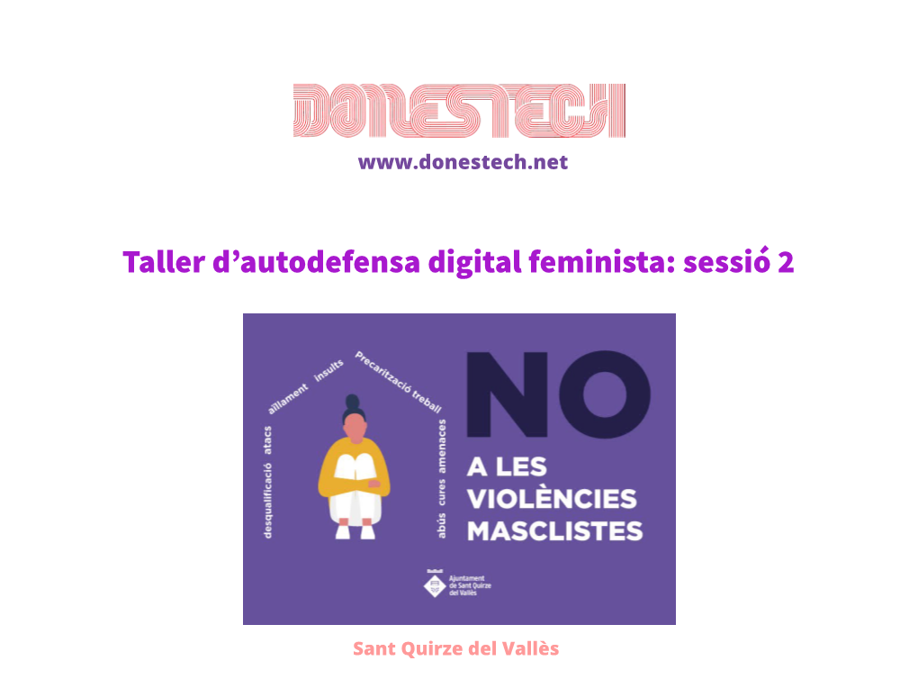 Taller D'autodefensa Digital Feminista