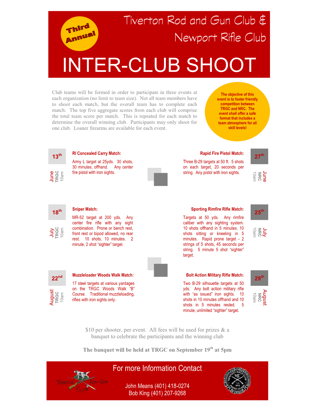 Inter-Club Shoot