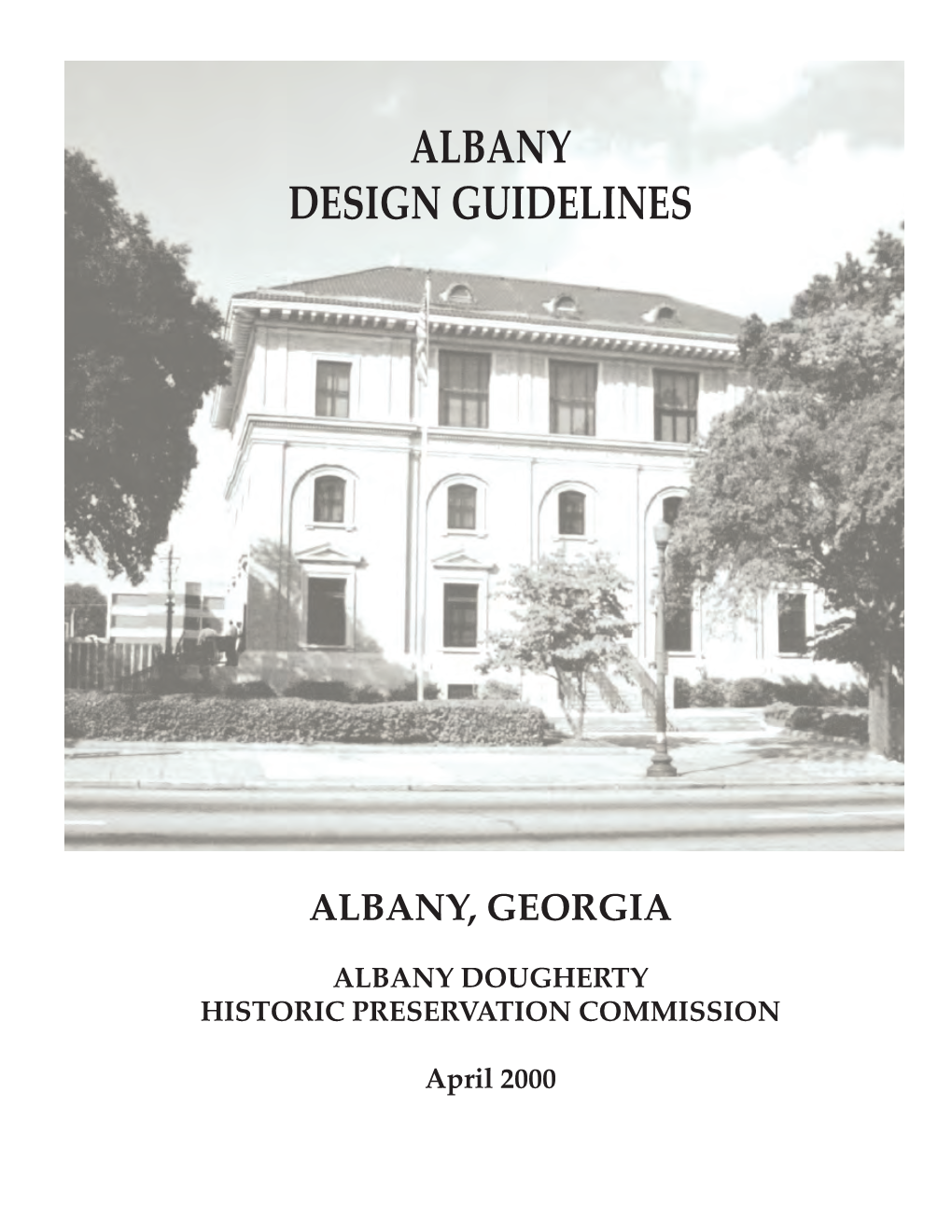 Albany Design Guidelines