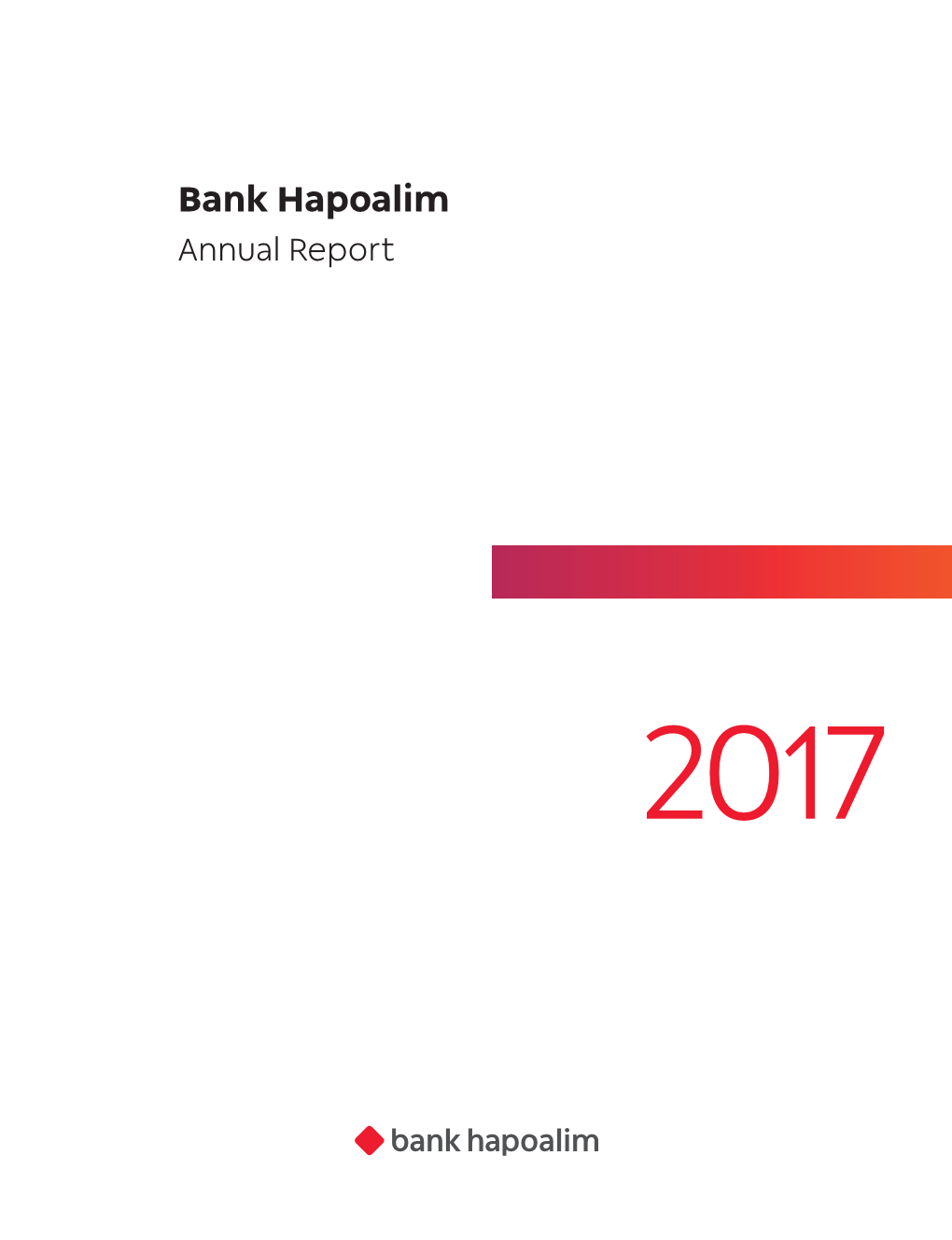 Bank Hapoalim Annual Report