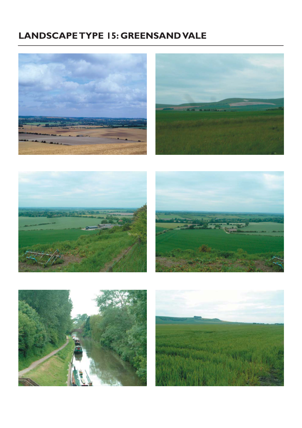 Landscape Type 15: Greensand Vale 15: Greensand Vale