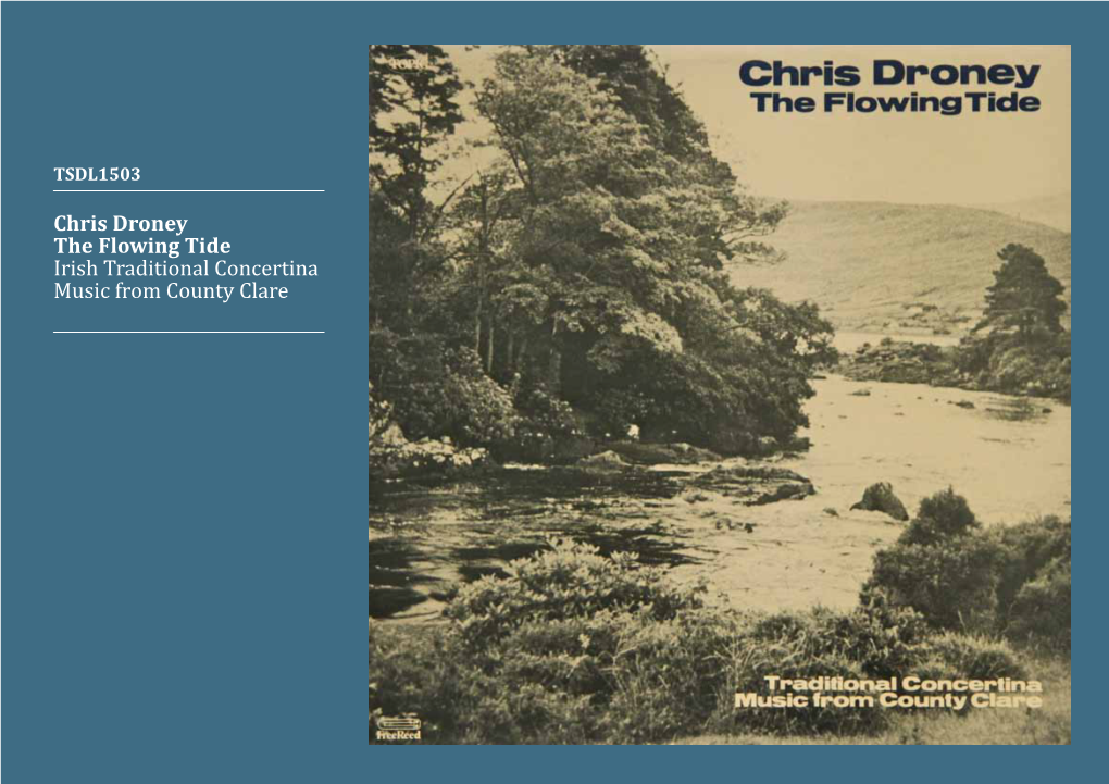 Chris Droney the Flowing Tide Irish Traditional Concertina Music from County Clare TSDL1503