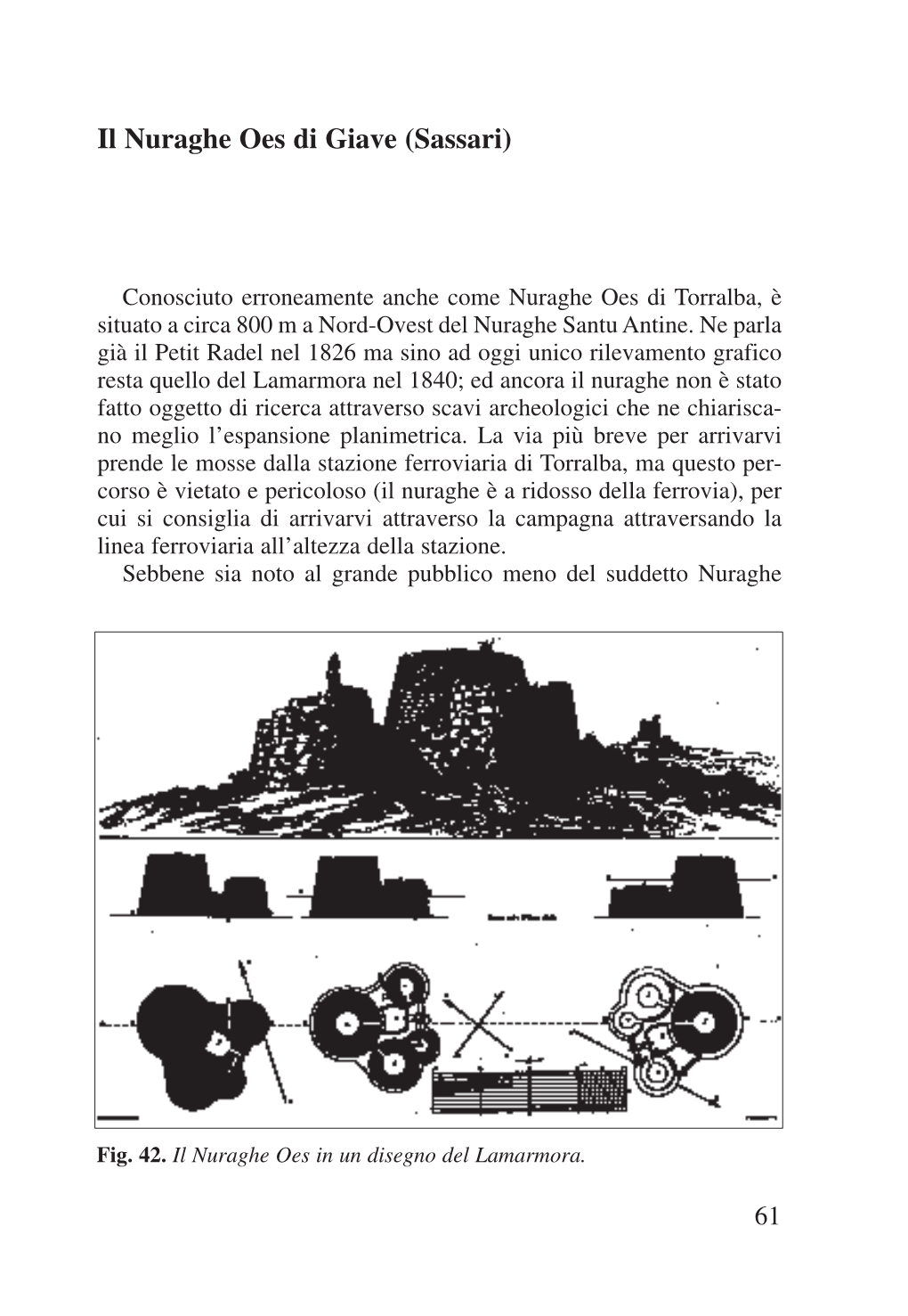 Il Nuraghe Oes Di Giave (Sassari)