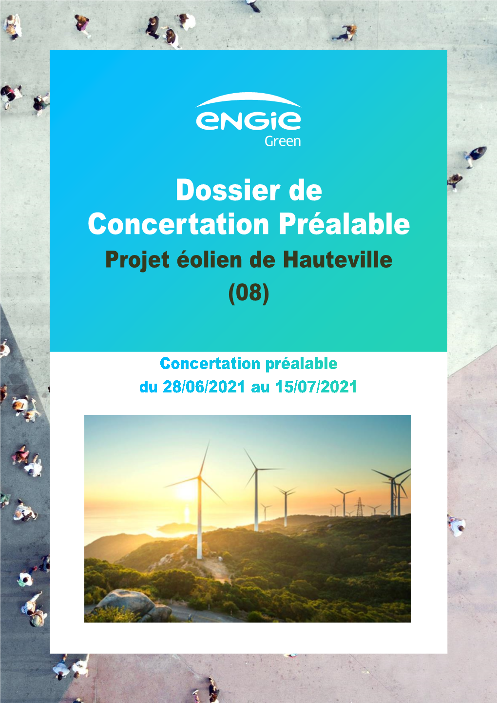 Dossier De Concertation Préalable Projet Éolien De Hauteville (08)