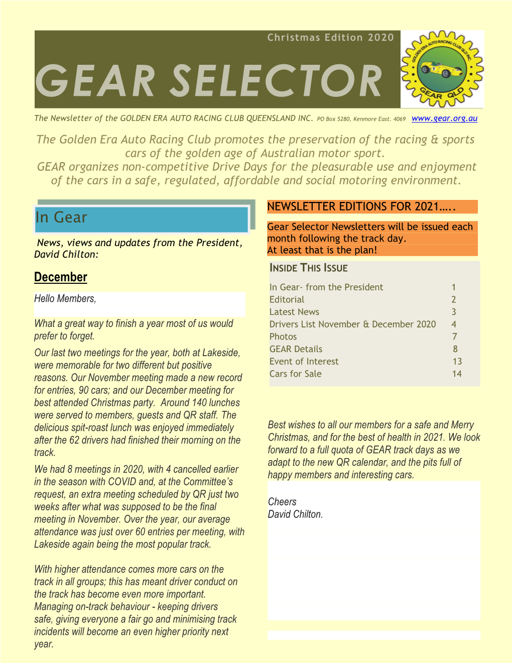 Gear Selector