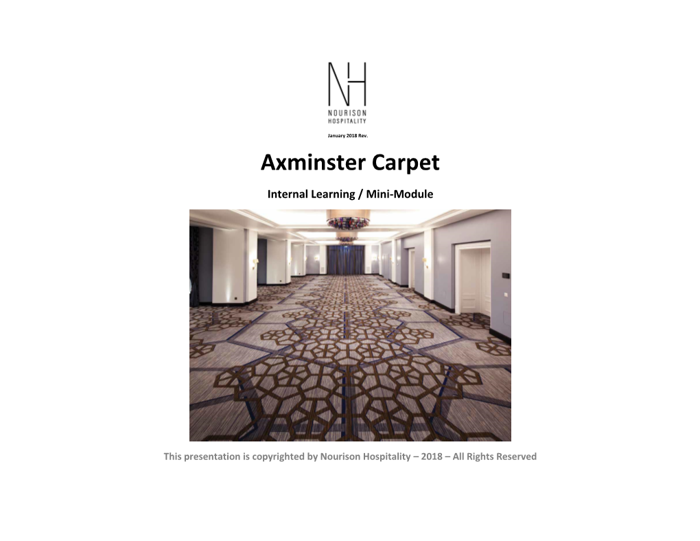 Axminster Carpet